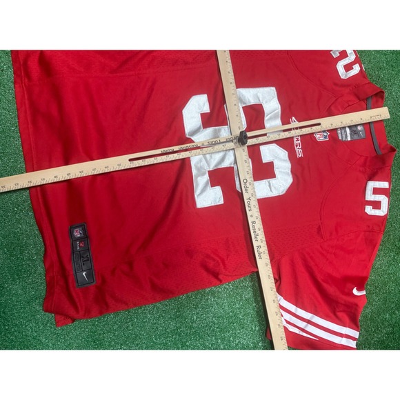 Nike San Francisco 49ers Patrick Willis #52 game jersey Size XL - Picture 7 of 7